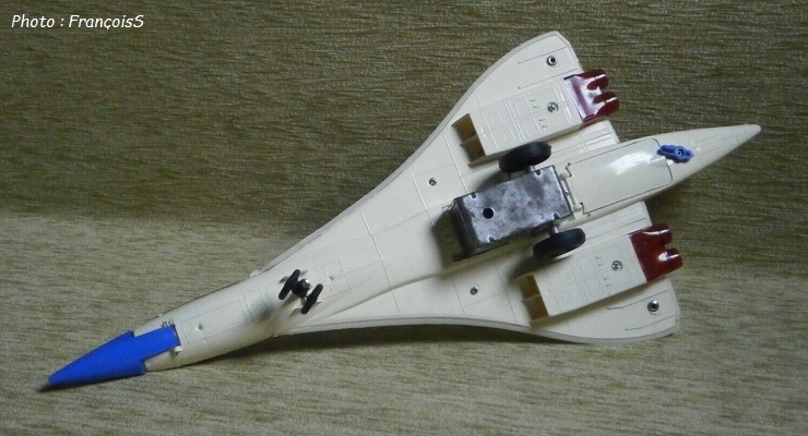 Jouet grec Super Sonic Air France Concorde (années 70)