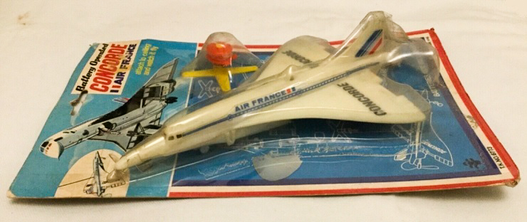 Jouet "volant" Hong Kong Concorde Air France (années 70)