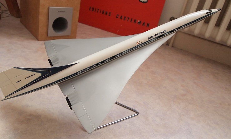 Maquette Concorde Air France