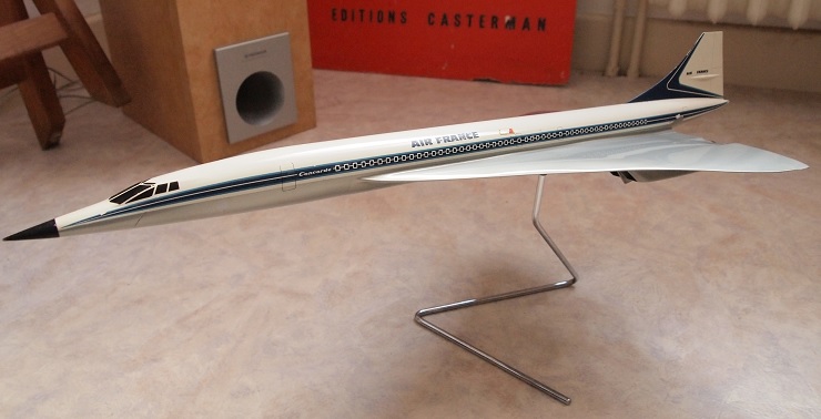 Maquette Concorde Air France