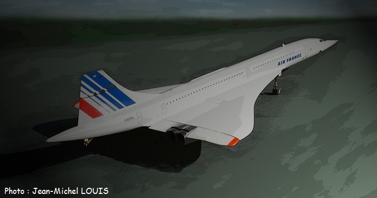 Maquette Concorde 1/72 JM LOUIS