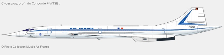 Maquette Air France 1/50 