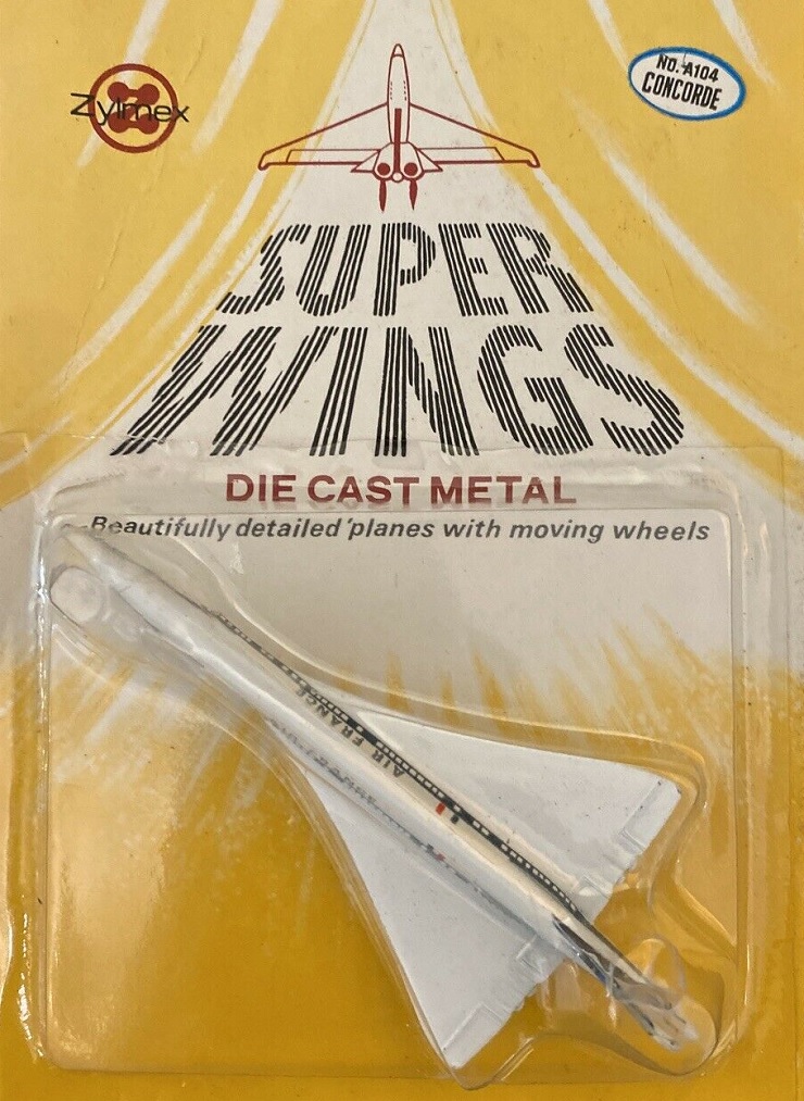Maquette SUPER WINGS Concorde Air France (échelle 1/400)