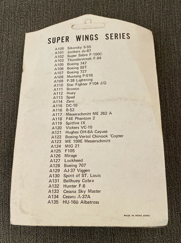 Maquette SUPER WINGS Concorde Air France (échelle 1/400)