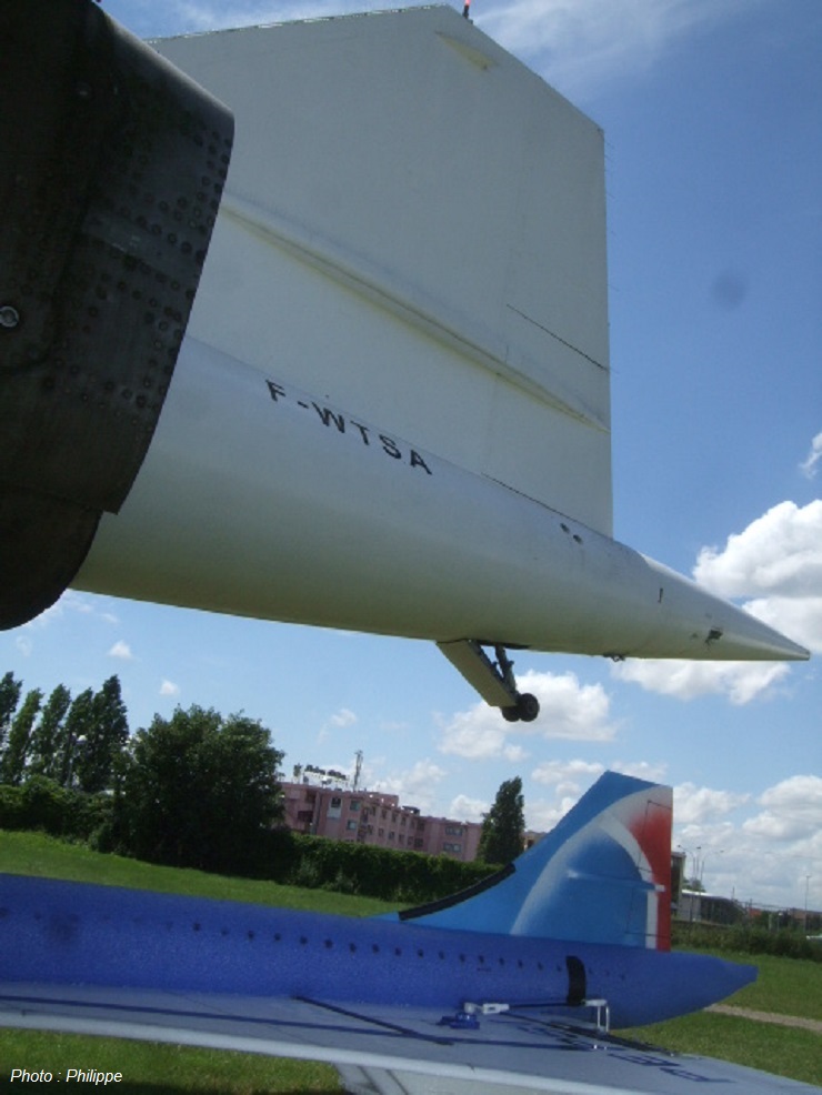 Maquette Concorde RC PEPSI