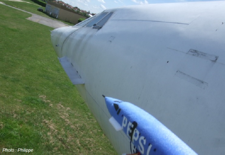 Maquette Concorde RC PEPSI