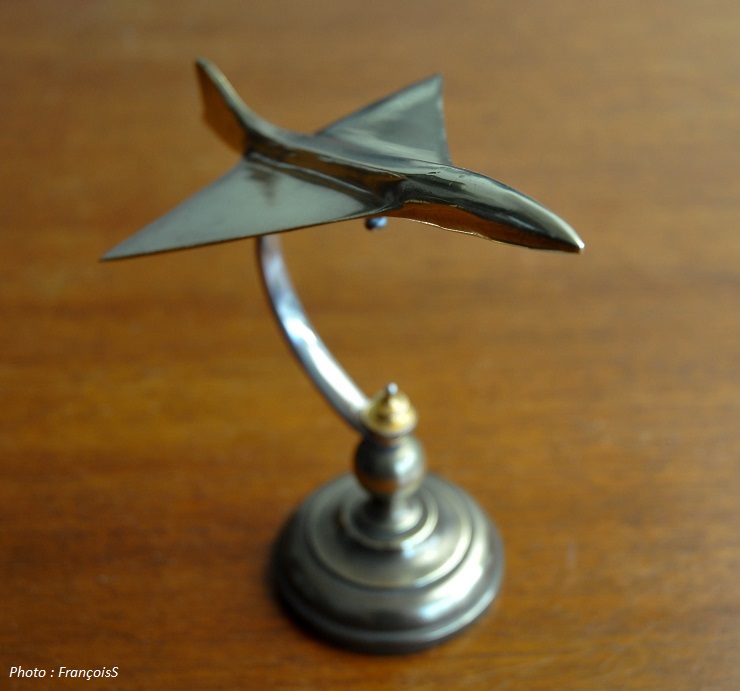 Maquette prototype Concorde en laiton (Echelle 1/300)