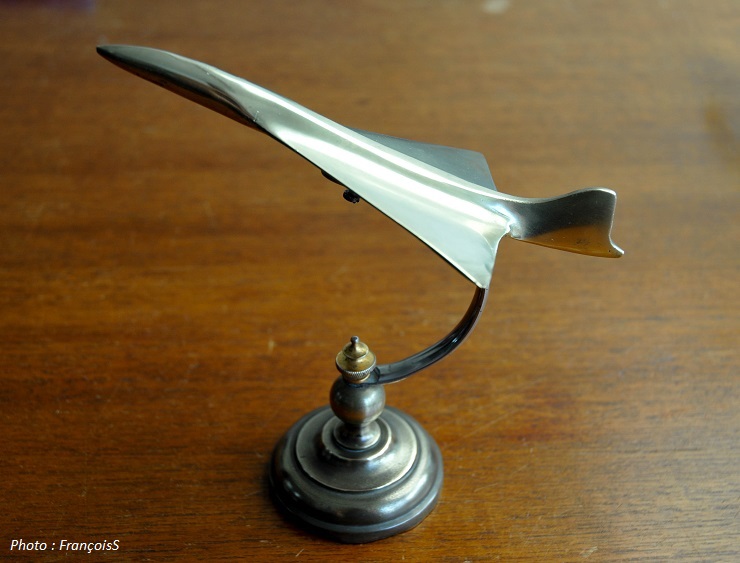 Maquette prototype Concorde en laiton (Echelle 1/300)