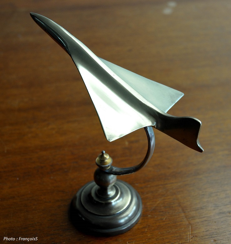 Maquette prototype Concorde en laiton (Echelle 1/300)