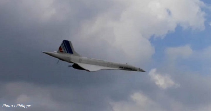 Maquette volante de Concorde Air France (échelle 1/31)