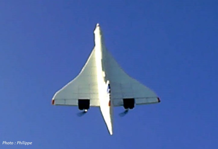 Maquette volante de Concorde Air France (échelle 1/31)