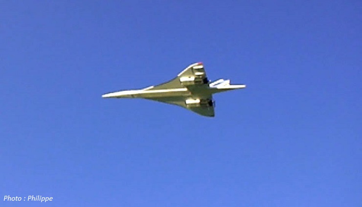 Maquette volante de Concorde Air France (échelle 1/31)