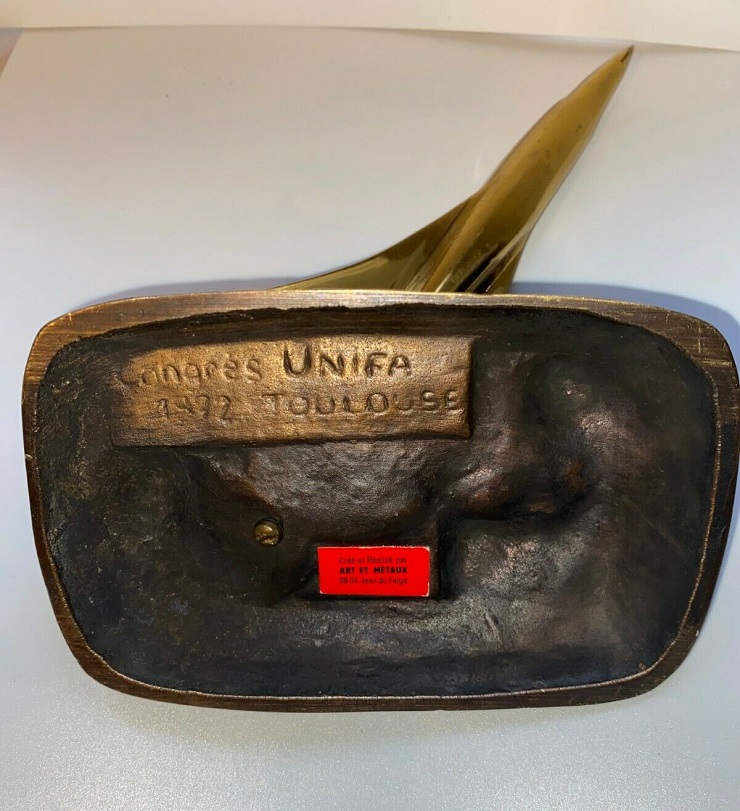 Sculpture Concorde Congrès UNIFA (1972) 
