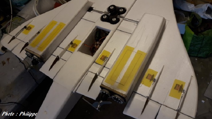 Maquette volante de Concorde Air France (échelle 1/24)