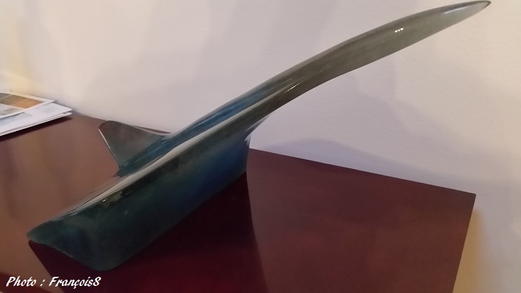 Sculpture Concorde DAUM FRANCE par Xavier Froissart