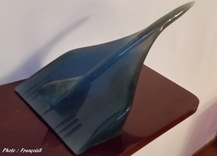 Sculpture Concorde DAUM FRANCE par Xavier Froissart