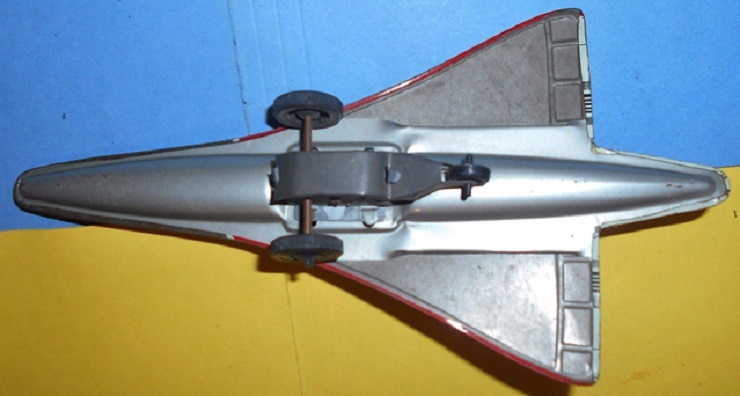 ICHIMURA Jouet Concorde en tôle "American Airlines" (20 cm)