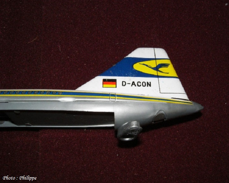 GAMA - Jouet en tôle AIR FRANCE (35 cm)
