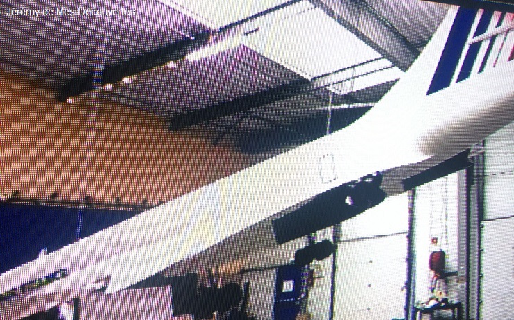 Grande maquette Concorde Air France (échelle 1/5) 