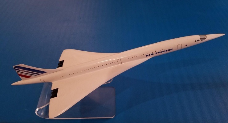 Maquette Concorde Braniff