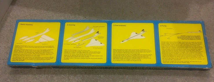 Jouet Concorde à lancer DPR Models 