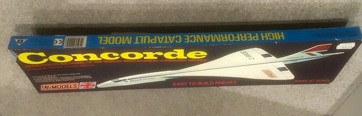 Jouet Concorde à lancer DPR Models 
