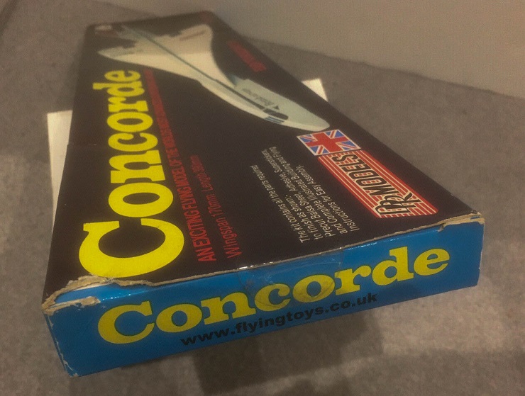 Jouet Concorde à lancer DPR Models 