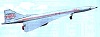 JOUSTRA - Jouet Concorde TWA à piles