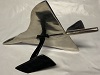 Maquette d'art Concorde en métal 