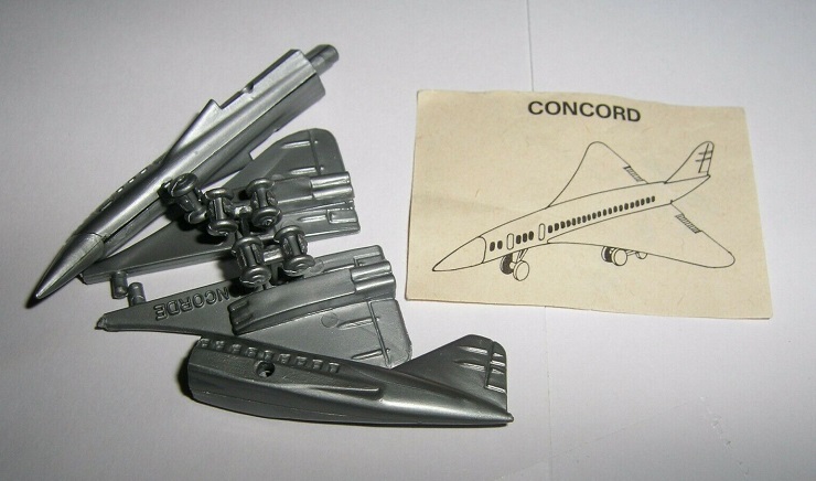 CORPLAST - Jouet Concorde en plastique (1977)