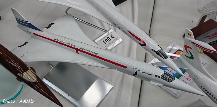 Maquette Concorde G-AXDN