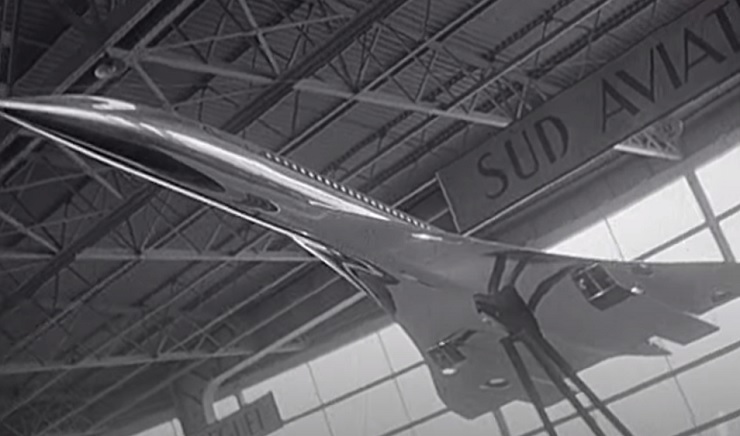 Maquette Concorde aluminium (1963)