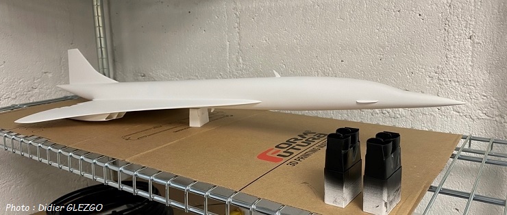Maquette de Concorde (Echelle 1/80)