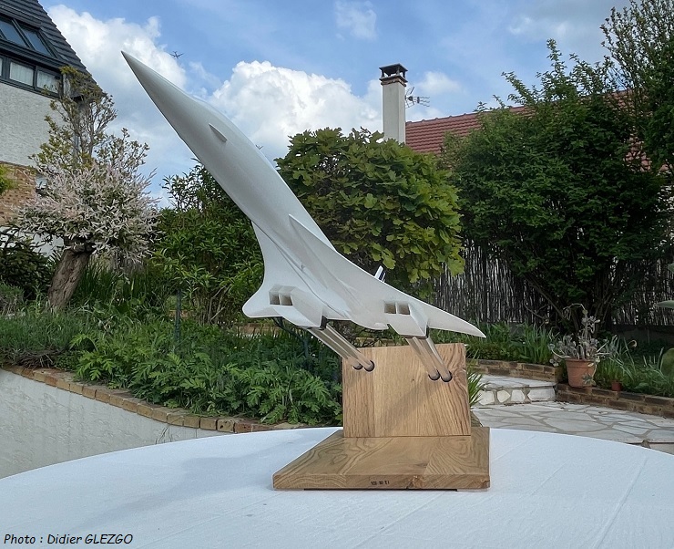 Maquette de Concorde (Echelle 1/80)