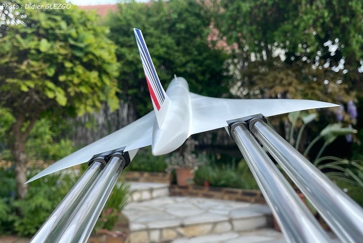 Maquette de Concorde (Echelle 1/80)