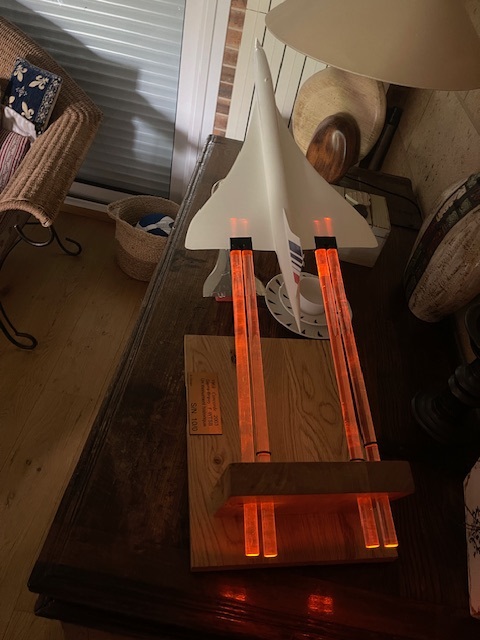 Maquette de Concorde (Echelle 1/80)