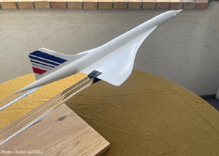 Maquette de Concorde (Echelle 1/80)