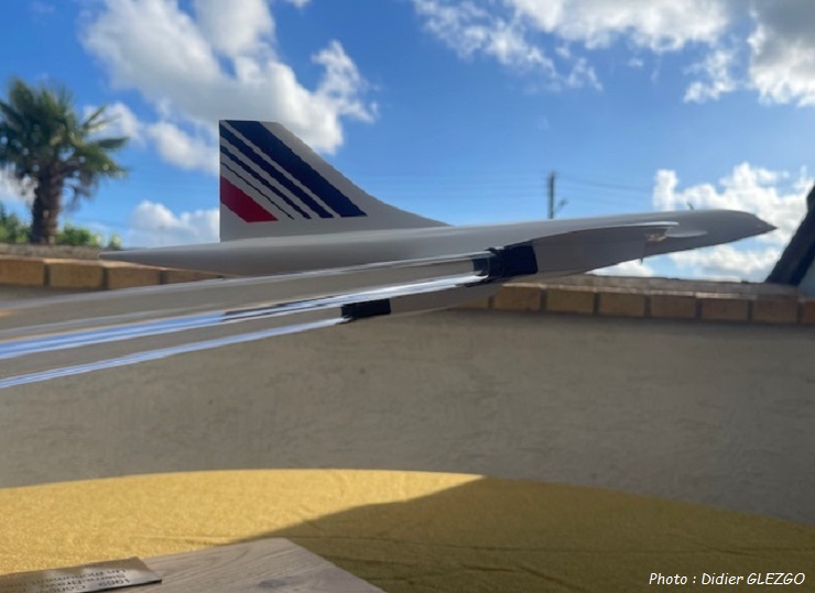 Maquette de Concorde (Echelle 1/80)