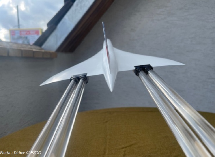 Maquette de Concorde (Echelle 1/80)