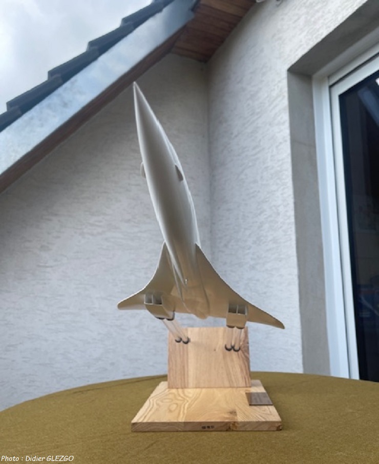Maquette de Concorde (Echelle 1/80)