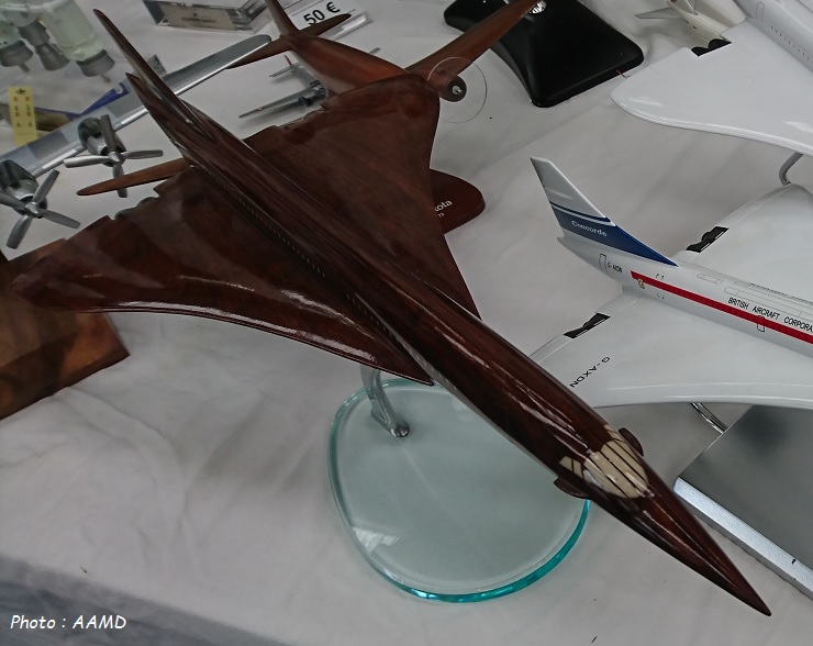 Maquette Concorde bois