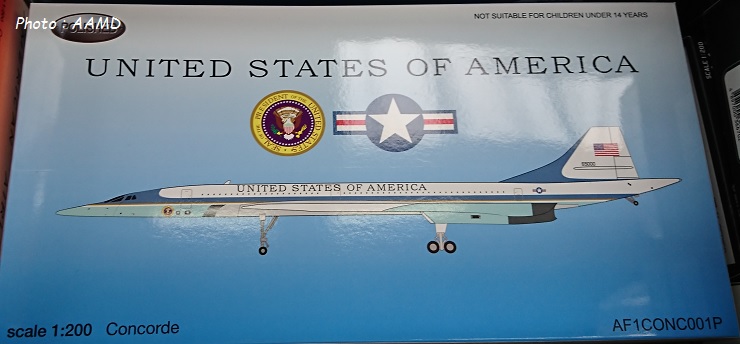 Maquette Concorde USA