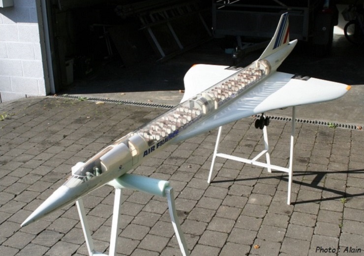 Maquette Concorde