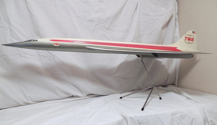 Maquette Concorde TWA