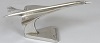 Maquette Concorde argent