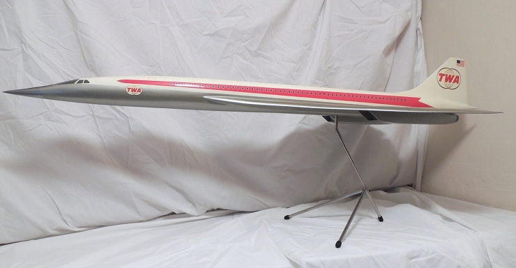 Maquette Concorde TWA