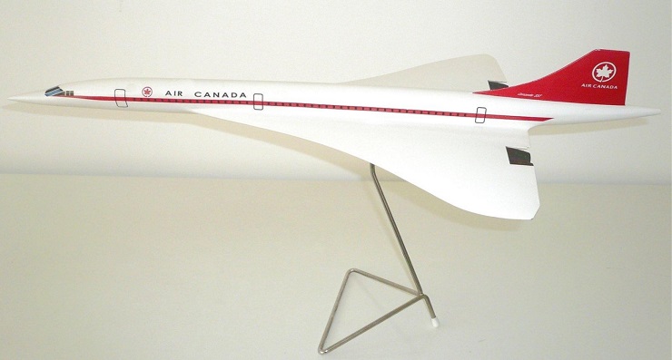 Maquette Concorde Air Canada