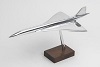 Maquette Concorde aluminium