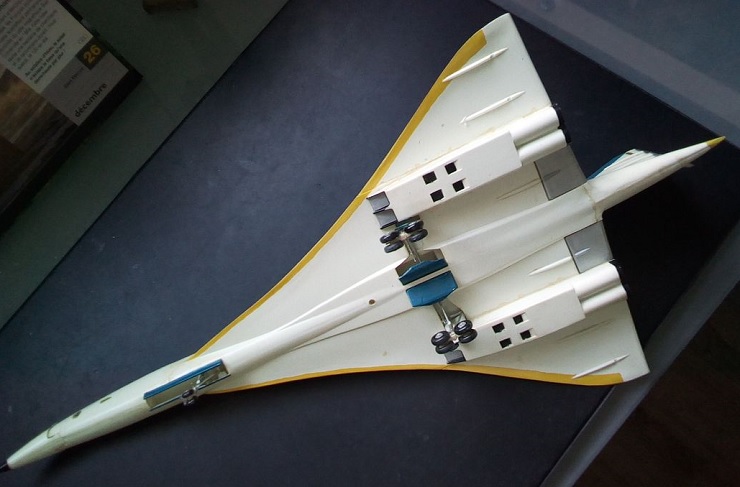 Maquette Concorde Air France