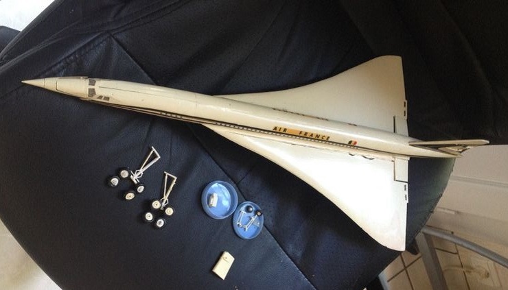 Maquette Concorde Air France
